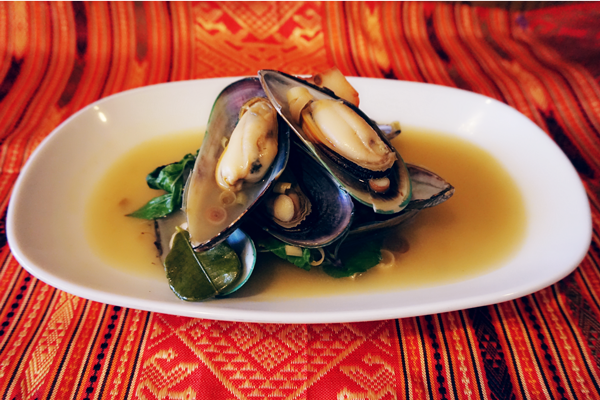 Steamed Mussels
