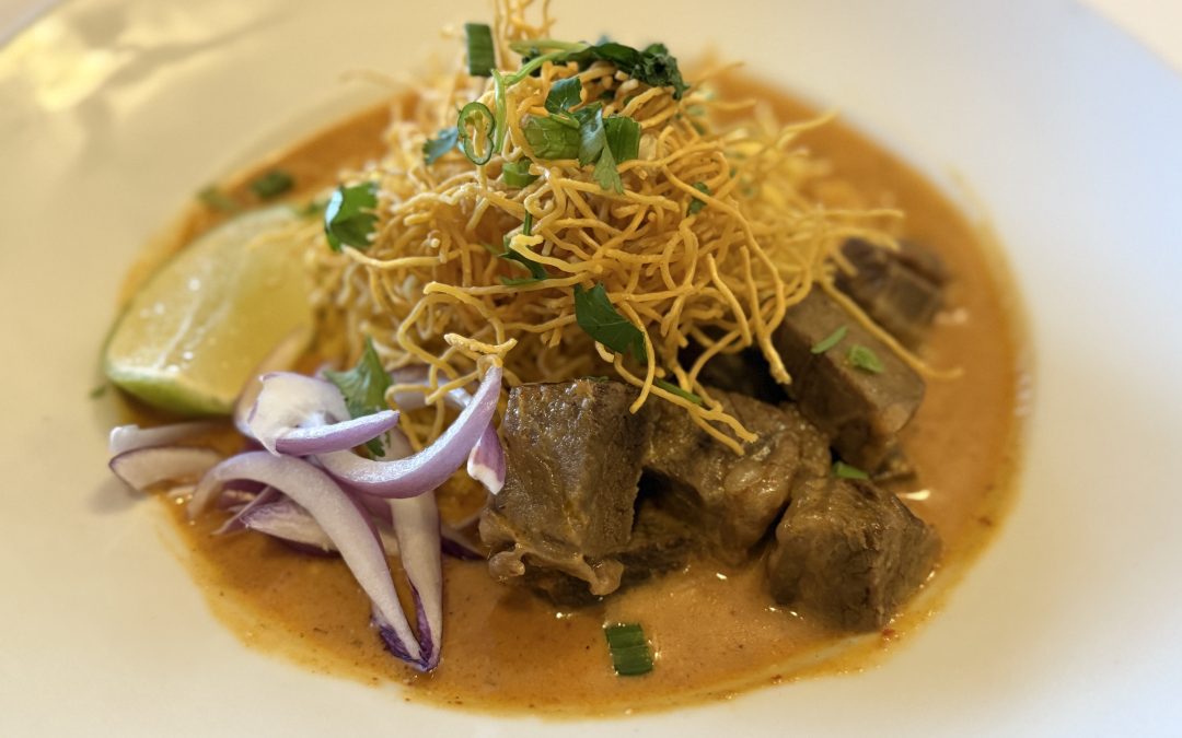 Egg Noodle Curry (khao-soi)